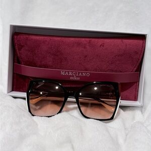 Marciano by Guess Black and Brown Sunglasses